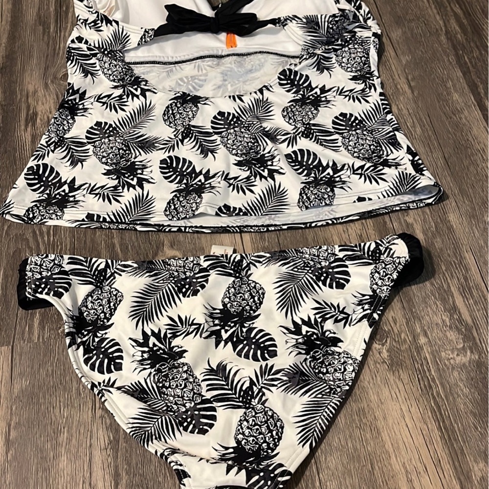 Arizona Jean co. Womens Pineapple Bikini Set size XL - Picture 6 of 8